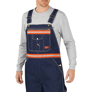 Custom Bibbed Bib <b>Overall</b> Men's Workwear Jumpsuit Polyester Breathable Anti-Bacterial <b>Waterproof</b> High Quality Work Wear Bibs - Product Image 2