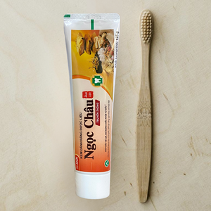 Private Label Anti-Bacterial Anti-Cavity Herbal <b>Toothpaste</b> Eco-Friendly Whitening Natural Ingredients Traditional Formula Home - Product Image 1