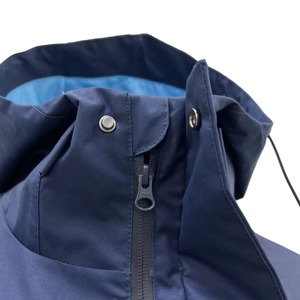 Wholesale Men's <b>Hooded</b> Waterproof Hard <b>Shell</b> <b>Jacket</b> Gradient Print Zip Fly Outdoor Hiking Clothing Regular Fit All Seasons - Product Image 3