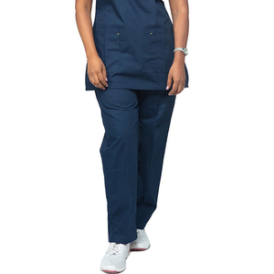 Custom Logo Medical Scrubs Women Hospital Uniform <b>Set</b> Slim Fit Nursing Uniform V-Neck <b>Doctor</b> Wear Nurse Scrub Top and Pants - Product Image 3