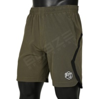 Short de sport de basket-ball d'été personnalisé pour hommes Short de course à pied d'entrejambe de 5 pouces pour hommes Jogger Short en nylon de sueur en coton pour la gym