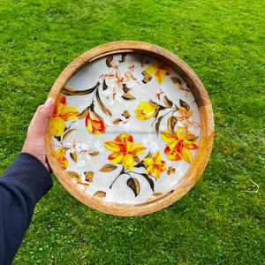 Plateau en bois pour la restauration, meilleure qualité, best-seller, durable, écologique, pour servir, décoratif, pour la maison, la cuisine, design et style - Product Image 2