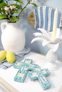 Exquisite <b>MOP</b> Cross <b>Wall</b> Decor Turtle Pattern Capiz <b>Wall</b> Art Coastal <b>Wall</b> Hanging Sea Animal Cross Decoration Home Decor Accent - Product Image 6