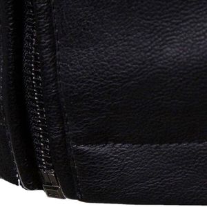 Veste en cuir pour homme, coupe ajustée élégante, respirante, très demandée, vestes en cuir de haute qualité pour la mode hivernale - Product Image 2