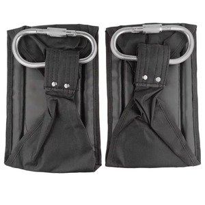 Sangles AB de haute qualité avec rembourrage et anneau en D en acier, accessoires de gym pour l'entraînement de compression, sangles AB pour le renforcement du tronc - Product Image 2