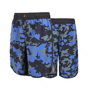 Shorts de combat professionnels à séchage rapide, respirants, extensibles, coupe confortable pour la boxe, le MMA, la gym, l'entraînement, export, personnalisables sur le devant - Product Image 6