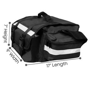 Nueva Bolsa de Primeros Auxilios NAHEED SPORTS Negra Sólida con Suministros Médicos y Logotipo Personalizado para Auto, Hogar, Viajes, Deportes y Uso al Aire Libre - Product Image 5