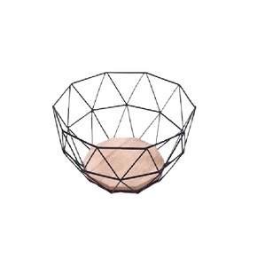 Hot Arrival Great Quality Iron Fruit <b>Basket</b> Bowl For Kitchen Fruit Storage Organizer Table <b>Display</b> Customized Size Shape - Product Image 1