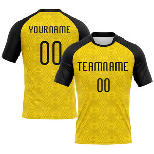 Tenue d'équipe durable pour le volley-ball, uniforme de volley-ball avec coutures robustes, couleur jaune et noire, ensemble maillot et short de volley-ball en gros - Product Image 6