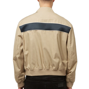 Veste de mode pour homme, haute qualité, personnalisée, décontractée, avec logo brodé, manches longues, en coton sergé, pour un look professionnel et sportif - Product Image 2