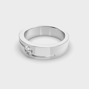 Anillo de Hombre de Plata de Ley 925 de Alta Calidad con Diamante Moissanita, Elegante Anillo de Boda, Joyería de Compromiso Brillante de Lujo para Hombre - Product Image 6