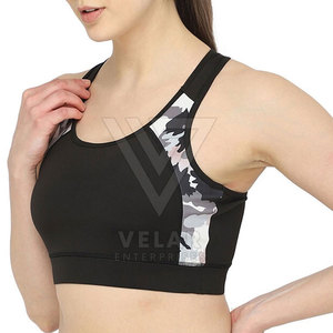 Nuevo Sujetador Deportivo Ecológico para Mujer Hecho en Pakistán, con Logotipo Frontal, Transpirable, de Secado Rápido, Ropa Deportiva de Alta Calidad, Último Diseño - Product Image 3