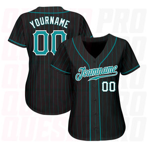 Camiseta de Béisbol Personalizada con Dos Botones, Uniforme de Béisbol con Impresión Digital, Ropa Deportiva para Liga de Softbol, Camisetas OEM al por Mayor - Product Image 2