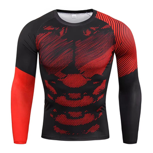 <b>Mens</b> Full Sleeve Rash Guard Blue Pattern <b>Compression</b> <b>Shirt</b> <b>Mens</b> Full Sleeve Rash Guard Camo Pattern <b>Compression</b> <b>Shirt</b> Quick Dry - Product Image 5
