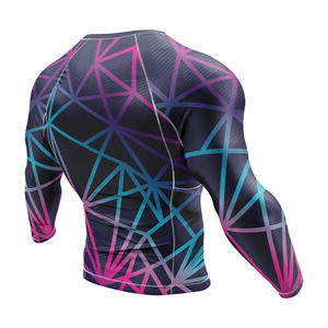 Maillot de sport léger et sans couture pour homme Wear 4 Games, imprimé sur mesure, 100 % polyester extensible, antibactérien - Product Image 3