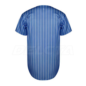 Camiseta de béisbol de poliéster 100% para equipos, color sólido, en grandes cantidades, para hombre - Product Image 2