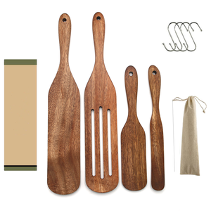 Juego de cubiertos de madera de acacia, mango, pino, madera roja y otras maderas disponibles con diseño personalizado por M.I.G. EXPORTACIONES. - Product Image 5