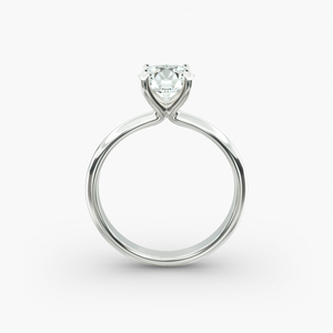 Premium Quality 925 Sterling <b>Silver</b> Round Brilliant Cut Moissanite <b>Solitaire</b> <b>Ring</b> Classic Wedding Engagement Fine Jewelry - Product Image 2