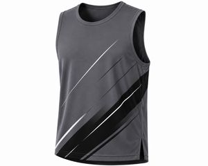 Débardeur Sportif Homme HMA Sports Apparels Noir Uni Col Rond Séchage Rapide 100% Polyester Tricoté 160g Détection des Aiguilles Avant/Arrière - Product Image 4