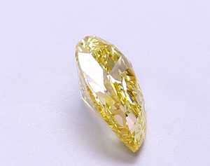 Diamant de laboratoire CVD de 1,11 carat, taille poire, jaune fantaisie, pureté VVS2, polissage excellent, éco-responsable, article de luxe authentique - Product Image 4