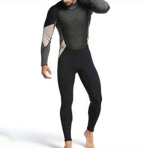 Traje de Neopreno Personalizable para Hombre, 3/2mm, Cálido, con Cierre Frontal en el Pecho, Transpirable, Estampado, Técnico, Manga Corta, Cuello en V, para Surf y Buceo - Product Image 2