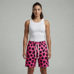 Men Women Unisex High Street Solid Sublimated Basketball Mesh Shorts Side Zipper Pockets Custom Gym Sportswear Breathable Quick - Product Image 5