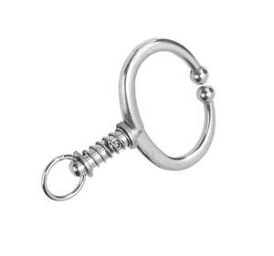 Anillo Nasal Veterinario Reutilizable y Duradero de Acero Inoxidable para Vacas y Toros, con Resorte, Diseños Personalizables para Animales - Product Image 4