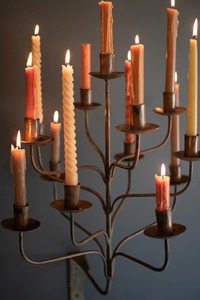 Elegante candelabro de pared de hierro con forma elegante, decoración para el hogar, diseño duradero a precio económico. - Product Image 3