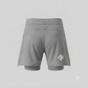 Shorts de MMA Gladiator à longueur courte avec impression par transfert thermique, en Spandex/Polyester, couleur unie, par RIVIAN ATLANTIC - Product Image 3