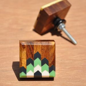 Perillas de Resina de Diseño de Calidad, Perillas de Resina y Madera, Perillas de Resina para Gabinetes, Perillas de Resina para Cajones, Perillas de Madera a un Precio de Fábrica Muy Económico - Product Image 2