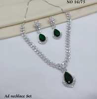 Set Perhiasan Imitasi Kuningan Berlapis Rhodium dengan Mutiara dan Berlian Imitasi, Anting dan Kalung Bentuk Tetesan Air Merah, untuk Pengantin Wanita