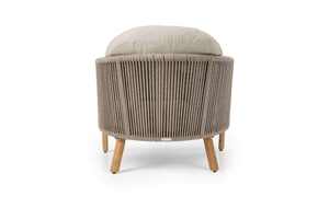 Ensemble de salon d'extérieur CAYMAN moderne et durable avec tressage en corde et coussins à séchage rapide pour jardin et terrasse - Product Image 4
