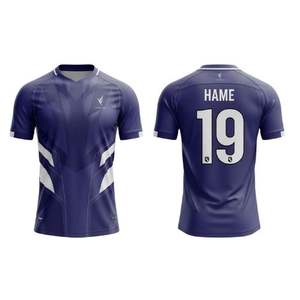 Camiseta de Fútbol para Hombre, Cuello en V, Manga Corta, Sublimación Personalizada, 100% Poliéster, Secado Rápido, Transpirable, Copa Mundial de Fútbol 2026 - Product Image 1