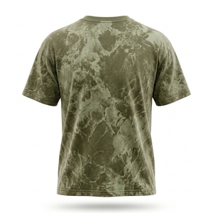 เสื้อยืดโอเวอร์ไซส์พิมพ์ลาย DTG สไตล์วินเทจสตรีทแวร์ ล้างสีแบบแอซิดวอช ผ้าฝ้าย 100% สำหรับผู้ชาย - Product Image 2