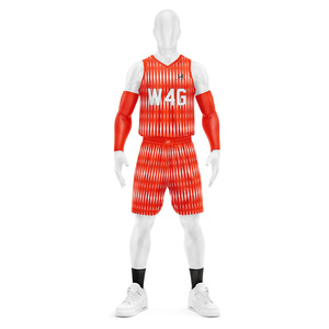 Ensemble d'uniformes de basketball personnalisés pour hommes – Maillot et short par sublimation, anti-humidité, respirant – Vente en gros fabricant - Product Image 4