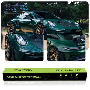 <span class=keywords><strong>Film</strong></span> de protection de peinture pour voiture, vinyle adhésif intégral vert caméléon, effet changeant de couleur - Product Image 1