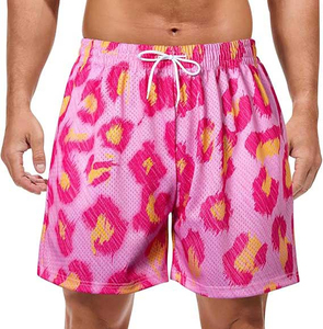 Breathable Sublimated Running <b>Shorts</b> Men’s UV Protection Fade Resistant Printed Athletic Gear for Outdoor Runs sublimation - Product Image 4