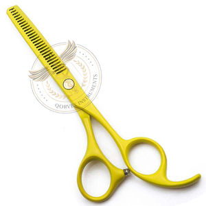 Tijeras Profesionales de Acero Inoxidable para Adelgazar el Cabello con Apoyo Ajustable para los Dedos, para Peluquería - Product Image 5