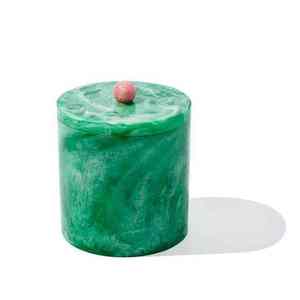 Premium Luxury Wedding Decorative Resin Jar <b>Canister</b> <b>Set</b> Handcrafted Flower Design Stackable Microwavable BPA Free Storage - Product Image 3