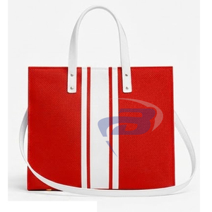 Delta |   Sigma |   Bolso Tote de Yute Resistente al Agua con Cremallera y Letras Griegas Elegantes para Miembros de la Hermandad Theta - Product Image 2