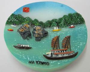 Poupées de mariage vietnamiennes Figurine en polyrésine artificielle pour amour Style maison cadeau décoratif modèle modèle pour aimant de réfrigérateur - Product Image 3