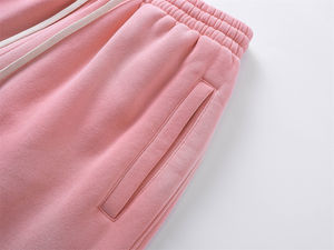 Servicio OEM, Precio al por Mayor en Línea, MOQ Bajo, Pantalones Deportivos Personalizados al por Mayor, Mezcla de Algodón de 350 g/m², para Hombre y Mujer - Product Image 3