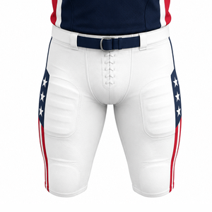 NOUVEAU Ensemble d'uniformes de football américain personnalisés de qualité supérieure – Maillot et pantalon sublimés, Tissu respirant haute performance, Design prêt pour l'équipe - Product Image 4