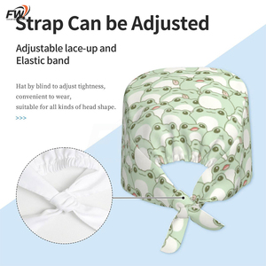 Custom Unisex <b>Scrub</b> <b>Caps</b> Surgical Hats Accessories Canvas Fabric Polyester/cotton Material Hospital Use Needle Detection - Product Image 2