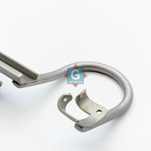 Écarteur buccal en acier inoxydable, instrument chirurgical ORL, manuel, classe I - Product Image 3