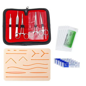 Sutur kit, Medical <b>Instrument</b>, Small Orthopedic Set Manual Suture Kit for Medical Student Training for Hospital Orthopedic - Product Image 1