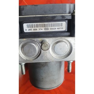 Unidad hidráulica ABS Bosch HD usada, probada en Peugeot, compatible con la unidad hidráulica ABS Bosch HD 0 265 950 374 58926, piezas de automóvil. - Product Image 1