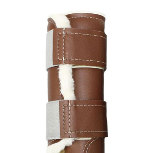 Bottes de brossage pour chevaux de haute qualité, équipement équestre durable et élégant en laine pour l'entraînement, avec options OEM et ODM - Product Image 5