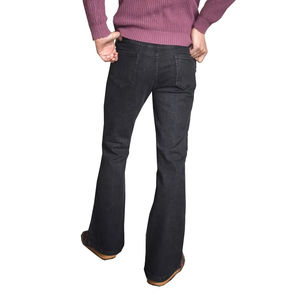 Fournisseur en gros de qualité supérieure, nouveau design, pantalon en jean pour homme style évasé, dernière collection, pantalon en jean tendance pour homme, style streetwear - Product Image 3