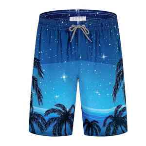 กางเกงบาสเก็ตบอลตาข่ายแบบซับลิเมชั่นสั่งทำพิเศษ น้ำหนักเบา แห้งเร็ว เหมาะสำหรับออกกำลังกายและสวมใส่ลำลองสำหรับผู้ชาย - Product Image 1